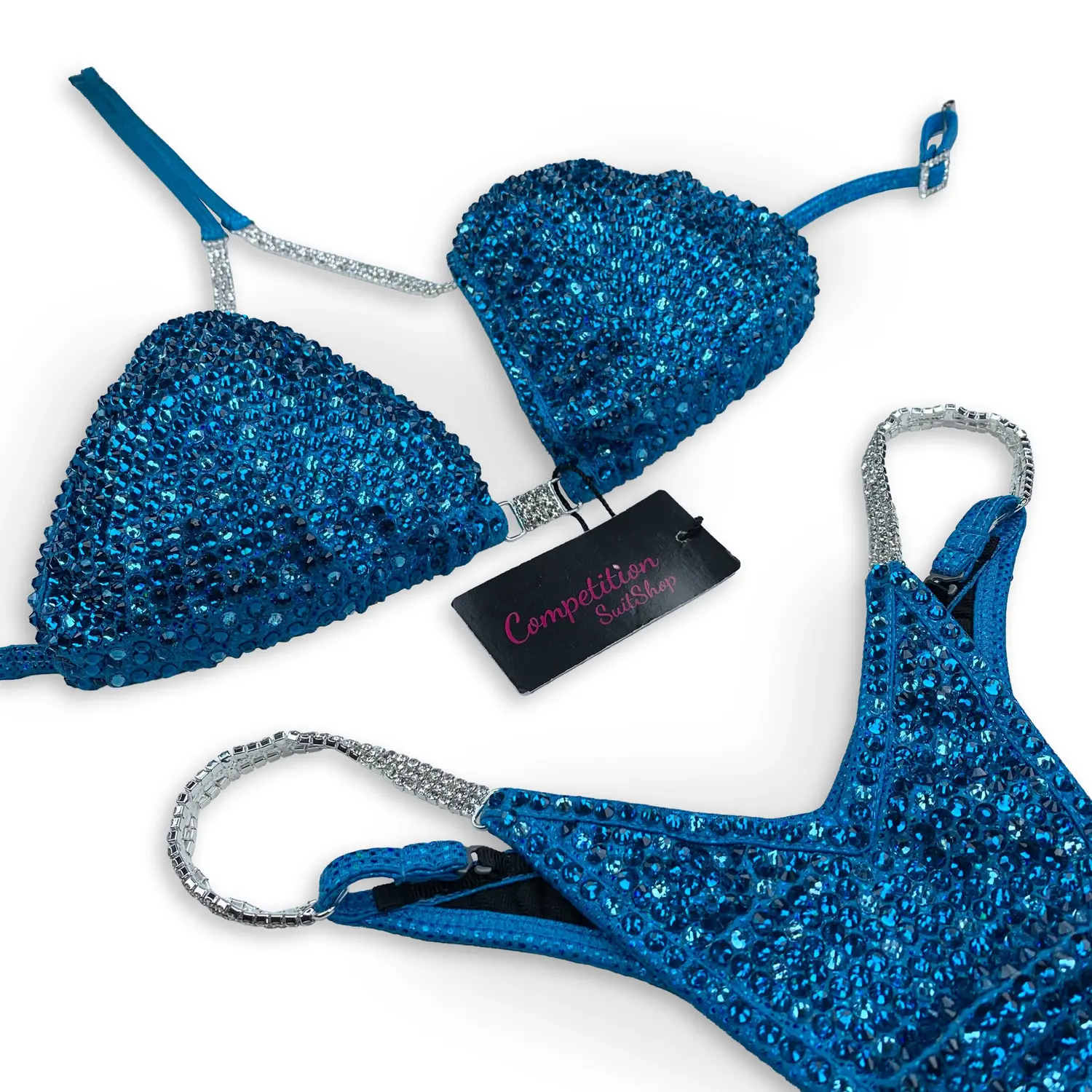 Blue Elegance Bikini Competition Suit BM151-51