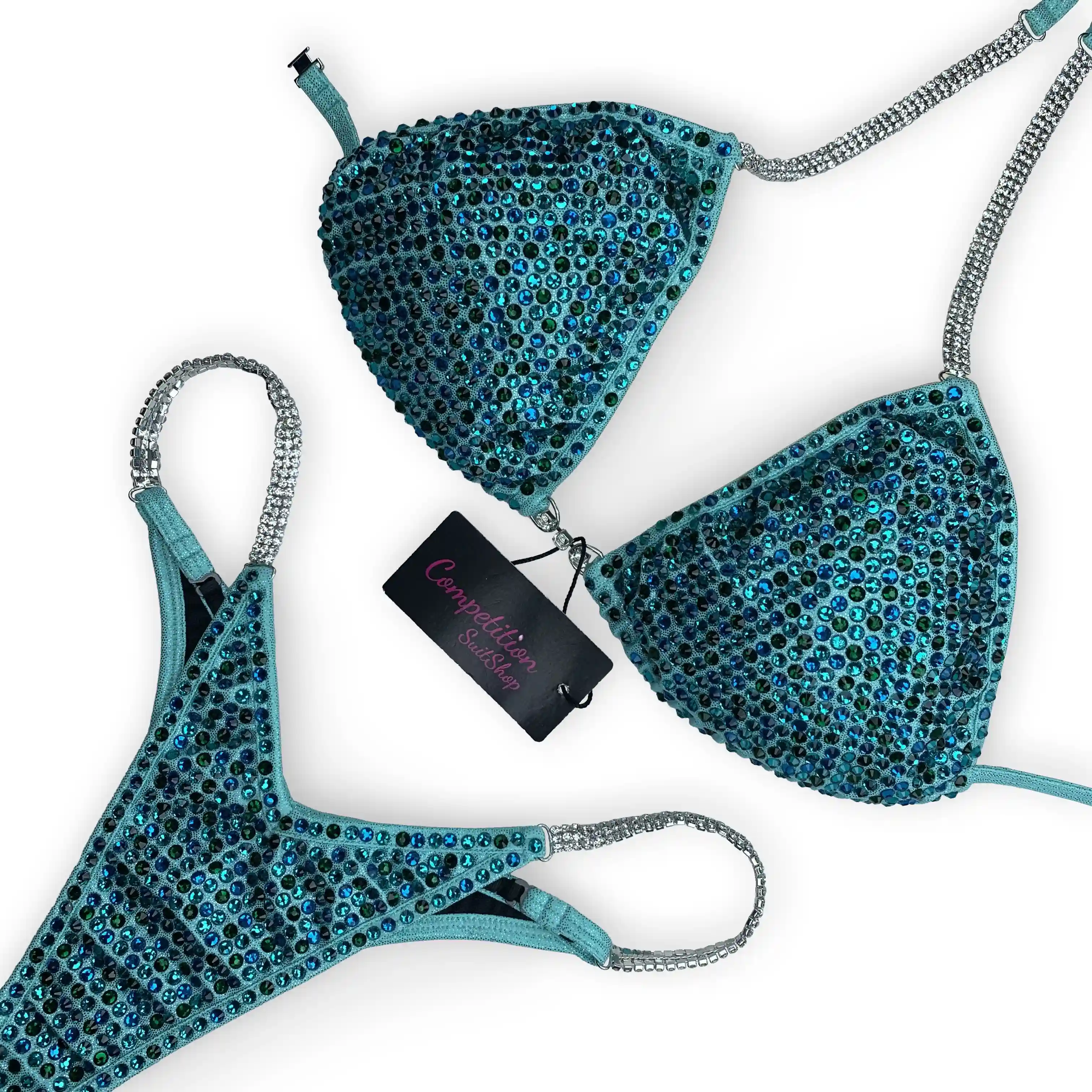 Teal Temptation Wellness Competition Suit (BM151-12W)