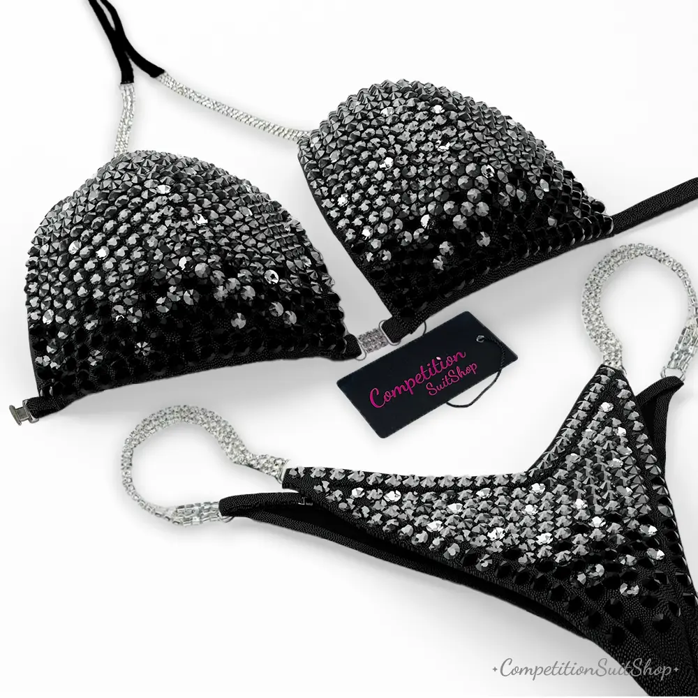 Starry Black Stage Bikini BM197-6